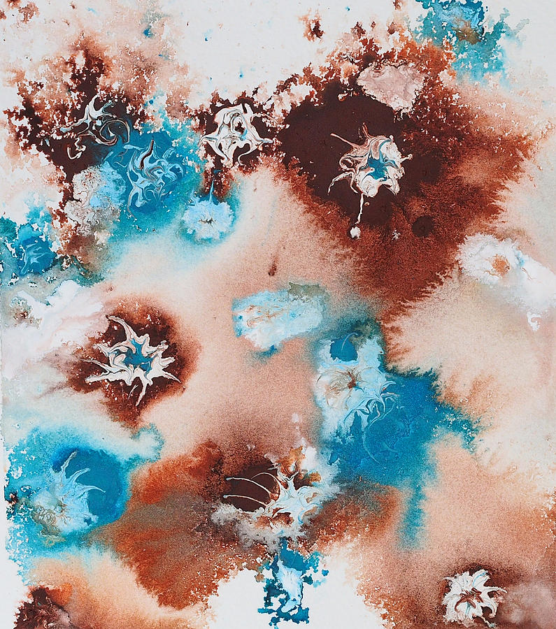 Nebula 3 Painting by Wendy Provins