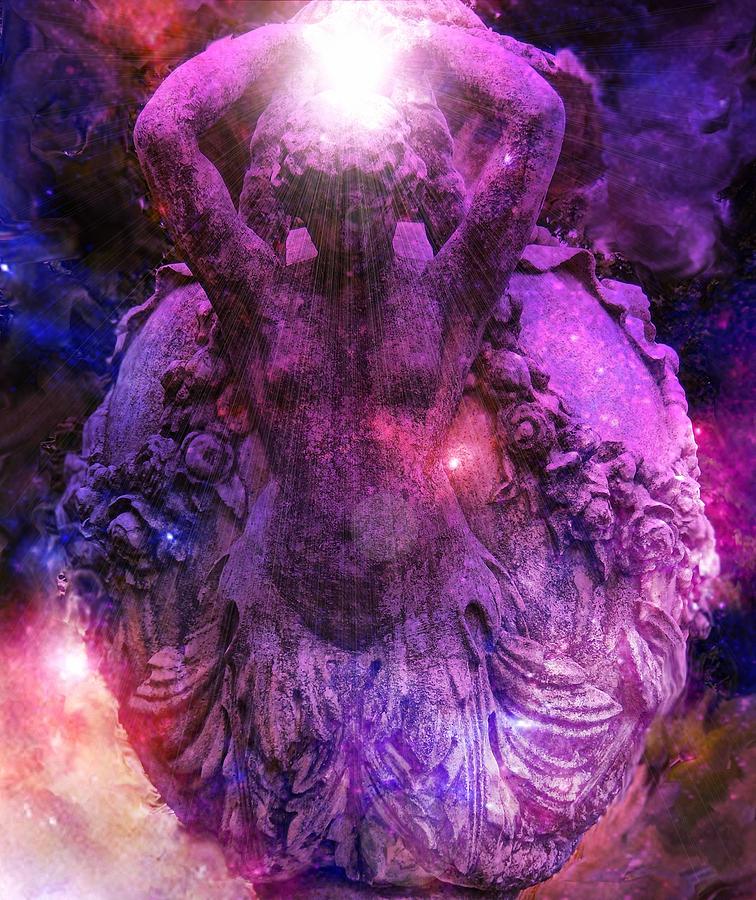 Nebula Digital Art by Lilia D
