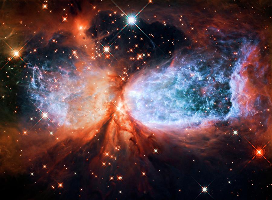 Nebula Sh 2-106 Photograph by Nasa/esa/hubble Heritage Team (stsci/aura)/science Photo Library