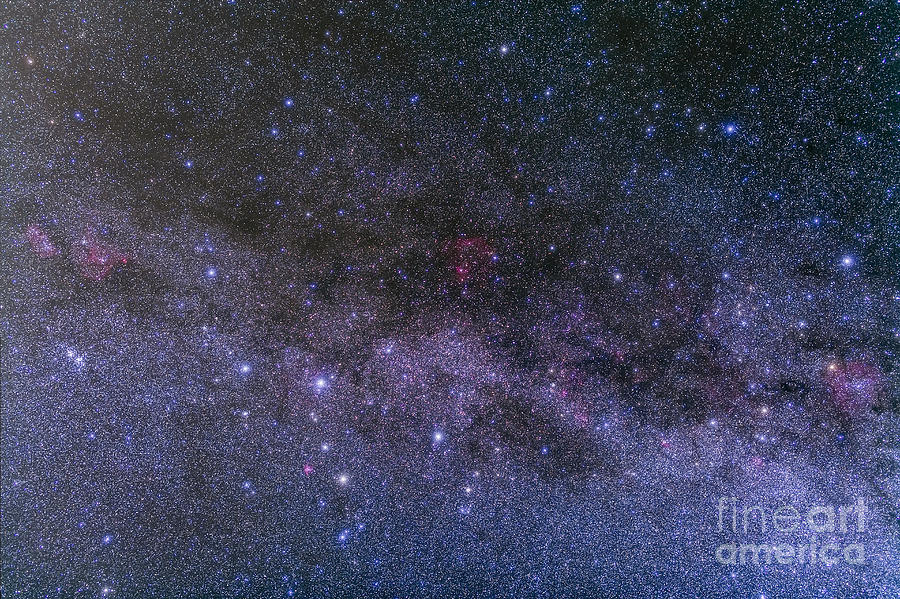Space Photograph - Nebulosity In The Constellations by Alan Dyer