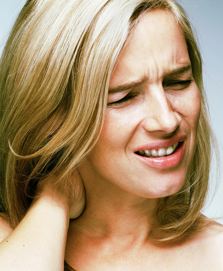 Neck Pain Photograph by Coneyl Jay/science Photo Library Fine Art America