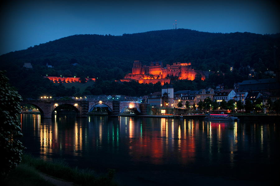 Neckar Twilight Photograph by Kimo Fernandez