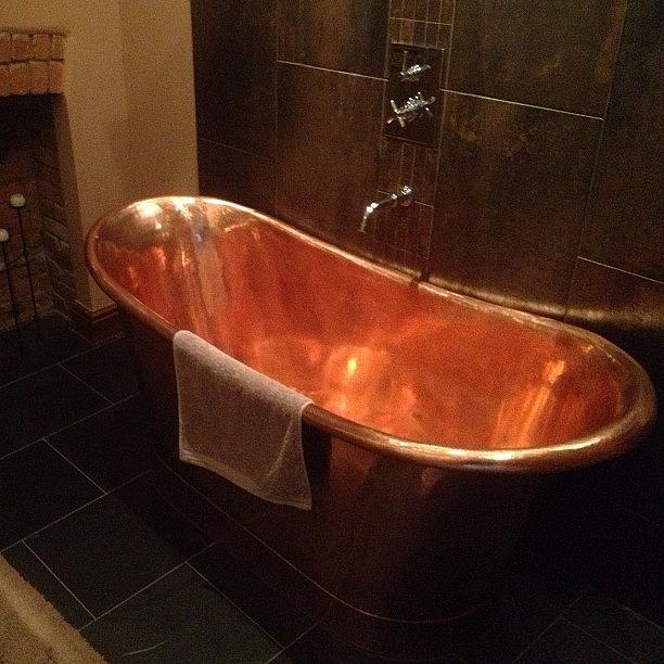 Copper Photograph - Need This Bath In My Next House by Paul Cullen
