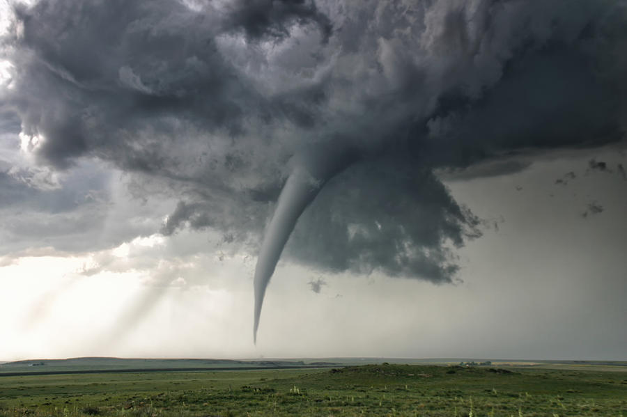 Needle-like Cone Tornado Photograph by Jason Persoff Stormdoctor