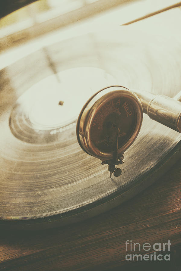 Music Photograph - Needle on the Record by Margie Hurwich