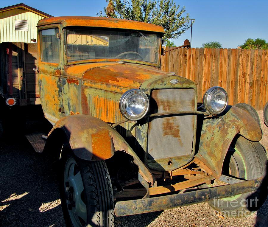 Vintage Cars Photograph - Needs TLC by Marilyn Smith