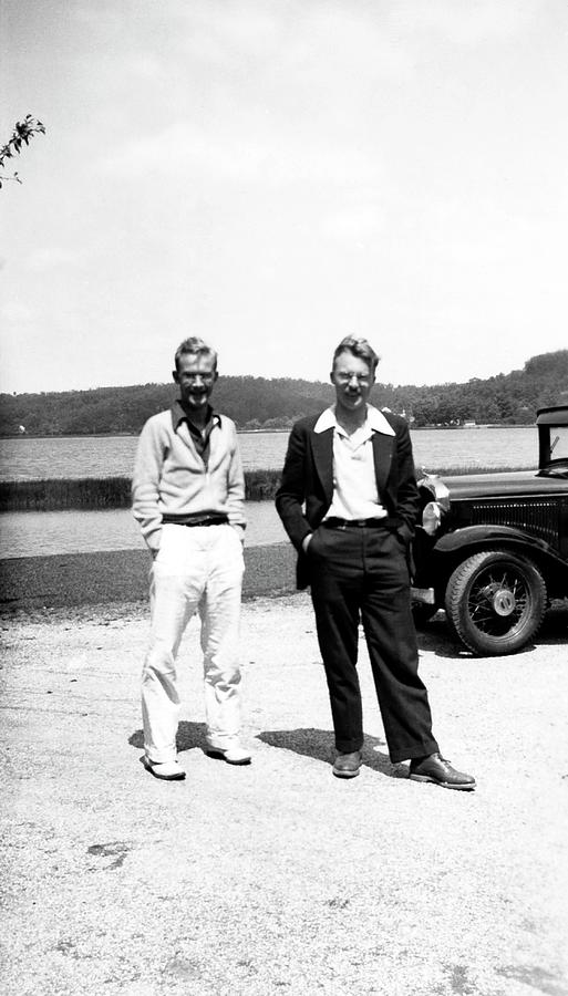 Cornell University Photograph - Neel And Miller by American Philosophical Society