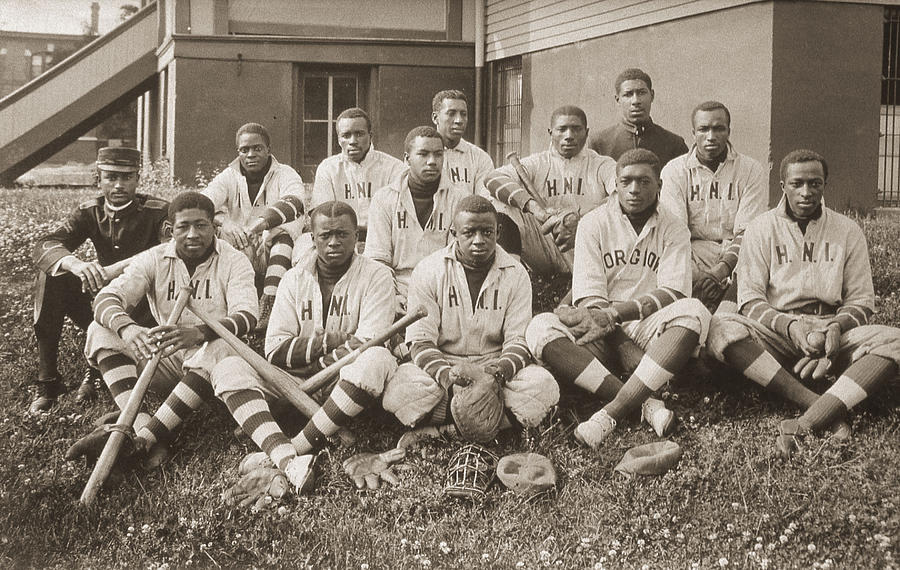 Negro Institute Baseball Team 1905 Photograph by Transcendental Graphics