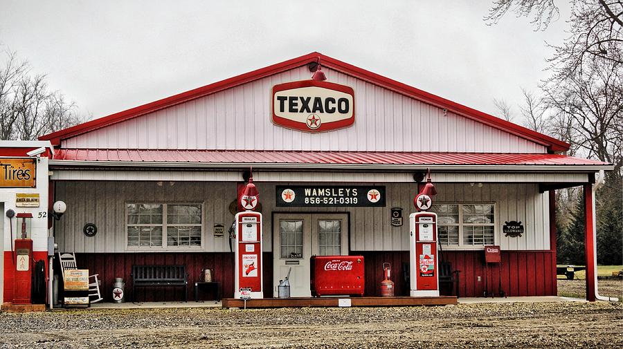 Neighborhood Texaco Photograph by Jean Goodwin Brooks