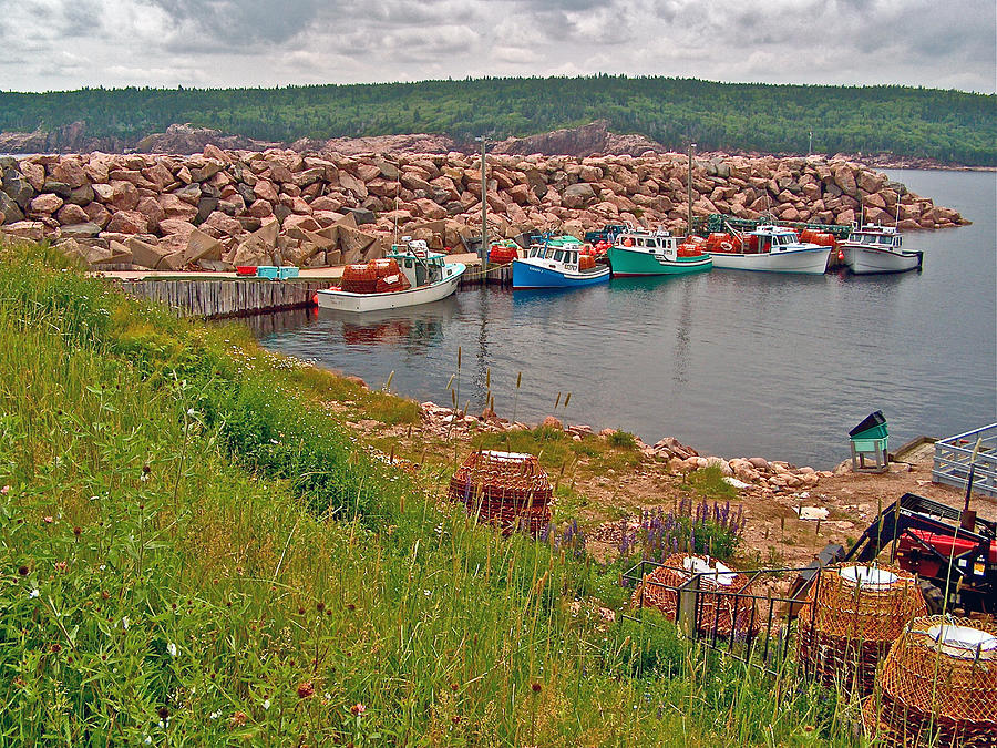 Neil's Harbour on Cape Breton Island, Nova, Scotia, Canada Photograph
