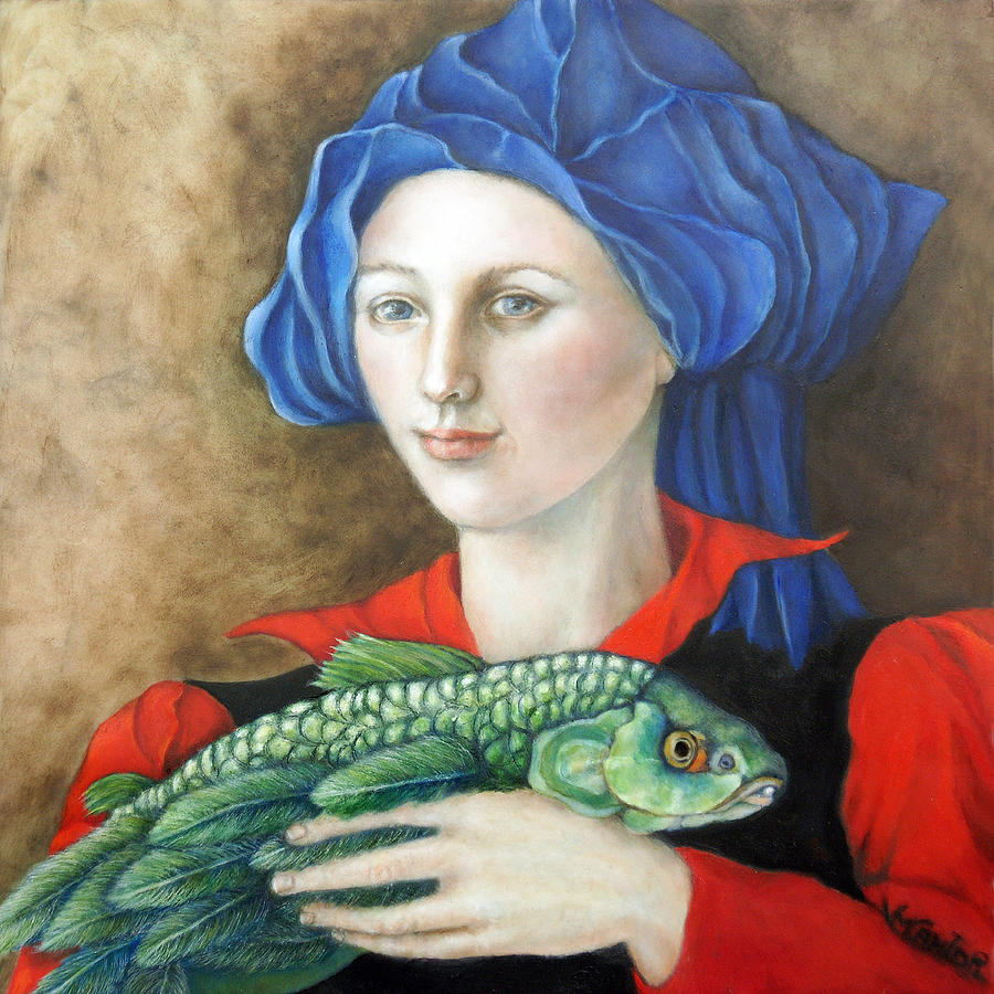 Neither Fish Nor Bird Painting by Valentina Montanari-Cantor | Fine Art ...