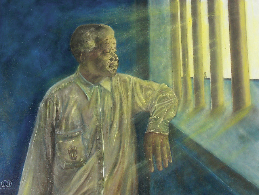 Nelson Mandela Painting - Nelson Mandela by Dylan Williams