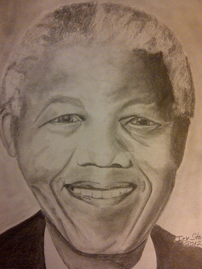 Architecture Painting - Nelson Mandela by Irving Starr