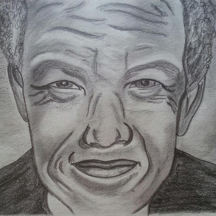How To Draw Realistic face Nelson Mandela, Easy Step by Step Drawing  Tutorial #artisanbd - YouTube