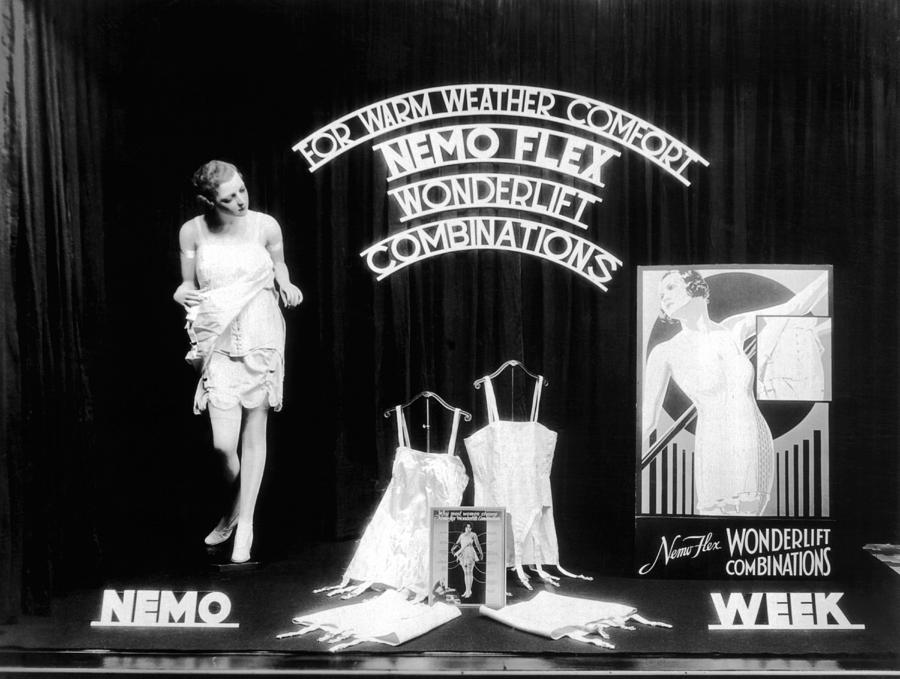 Nemoflex Wonderlift Garments Photograph by Underwood Archives