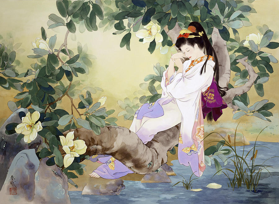 Magnolia Movie Digital Art - Nemuri No Otome by MGL Meiklejohn Graphics Licensing