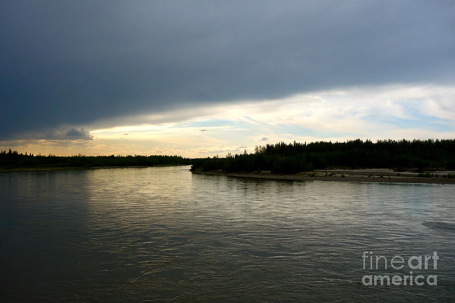 Nenana River Photograph by Jacqueline Athmann