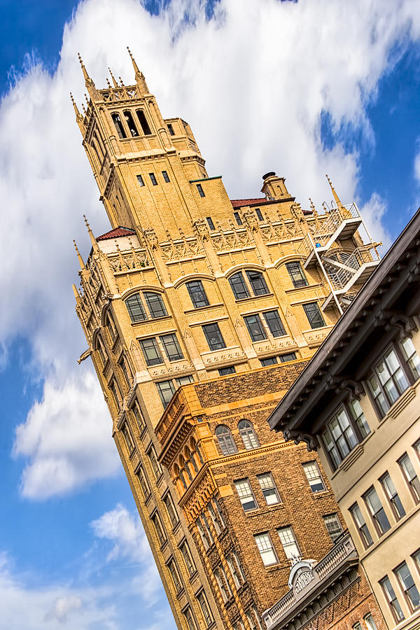 Neo-Gothic Jackson Building In The Heart of Asheville Photograph by Mark Tisdale