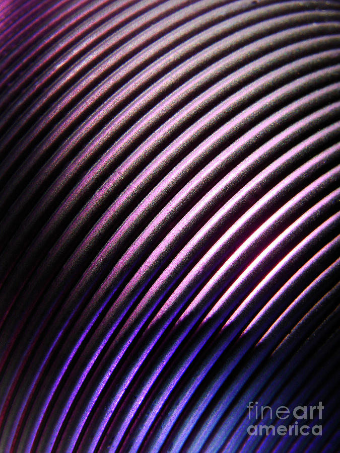 Abstract Photograph - Neo Plum by Mark Holbrook