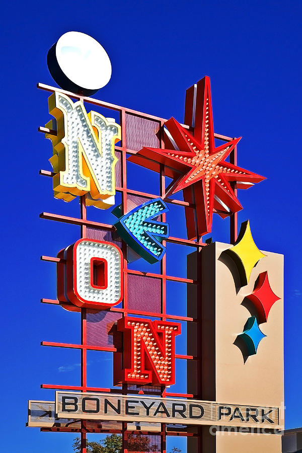 Vegas Neon Boneyard Photograph by Kate McKenna