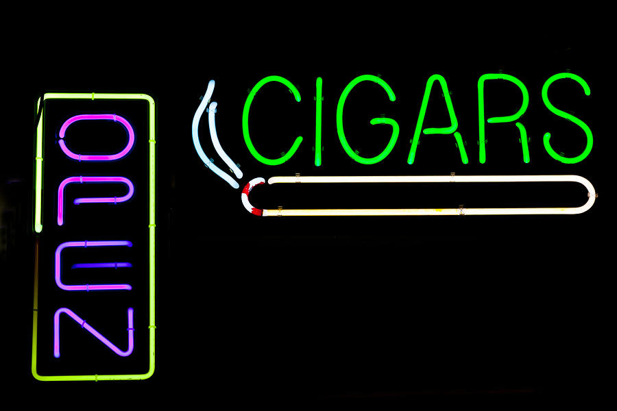Neon Cigar by Keith Swango Neon Cigar by Keith Swango