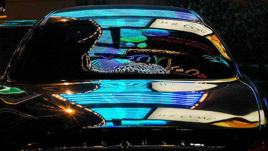 Neon Jag Photograph by Glenn DiPaola