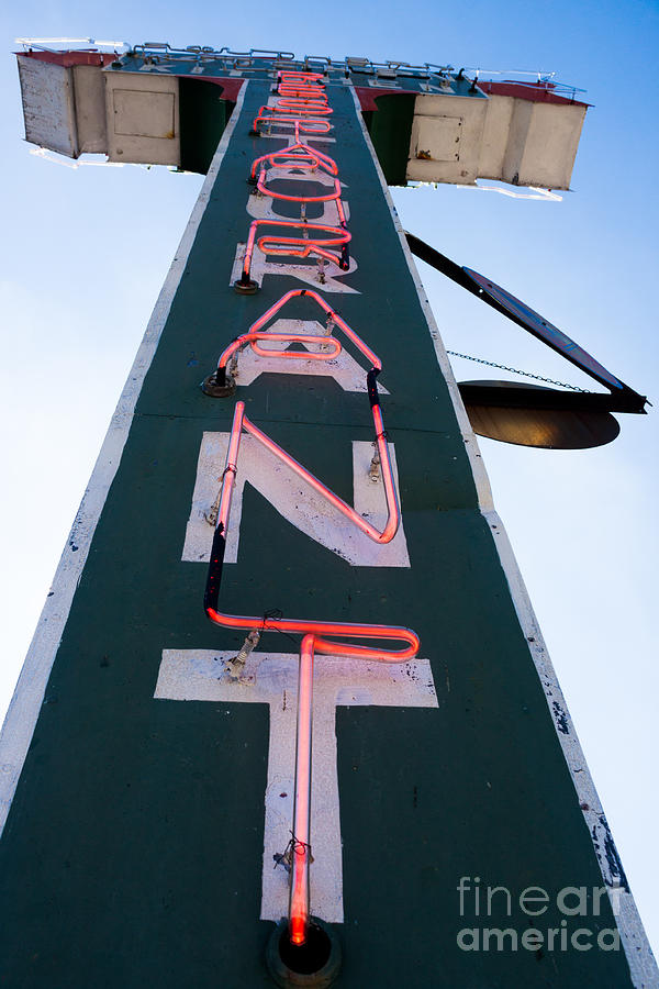 Neon Restaurant Sign Photograph by Thomas Marchessault