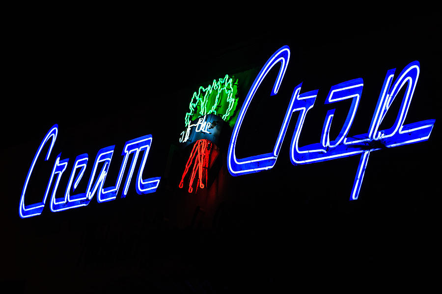 Neon Sign - Cream of the Crop Photograph by Ben Graham