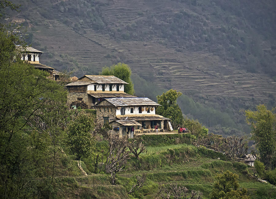 Nepalese Homestead Photograph