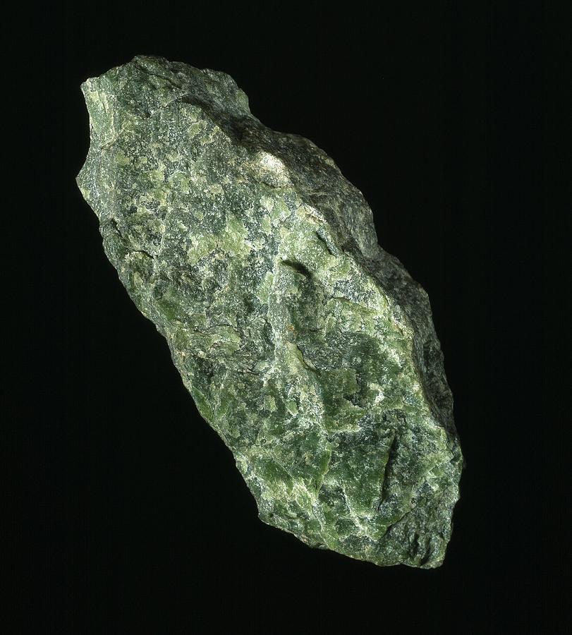 Nephrite jade specimen Photograph by Science Photo Library