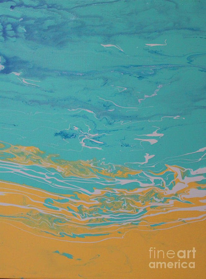 Neptunes Beach  Painting by Jerome Wilson