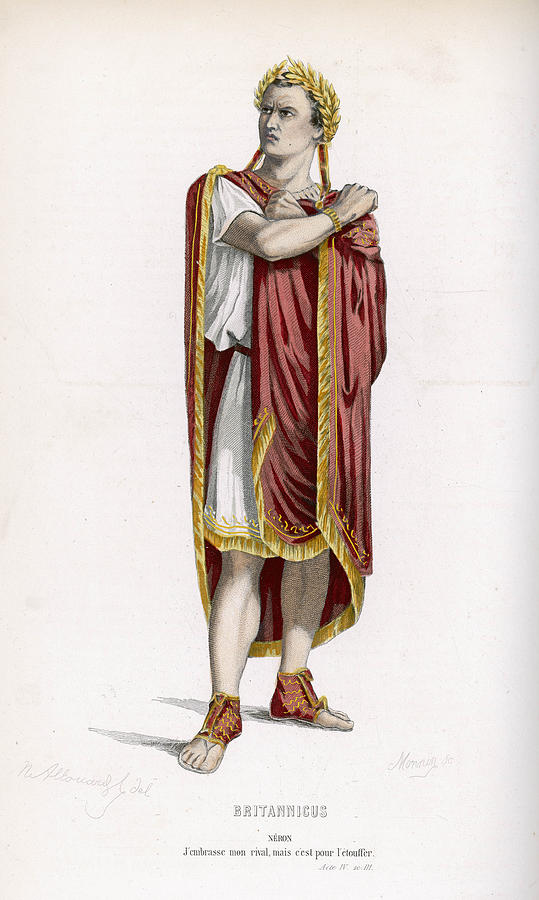 Nero Claudius Caesar Drusus Roman Drawing by Mary Evans Picture Library ...