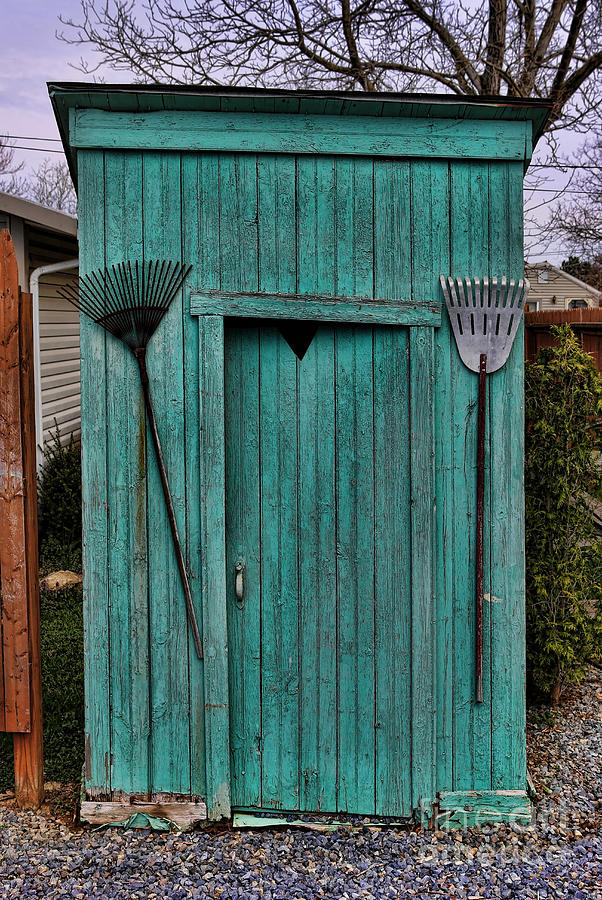 Nessy the Outhouse Photograph by Lee Dos Santos