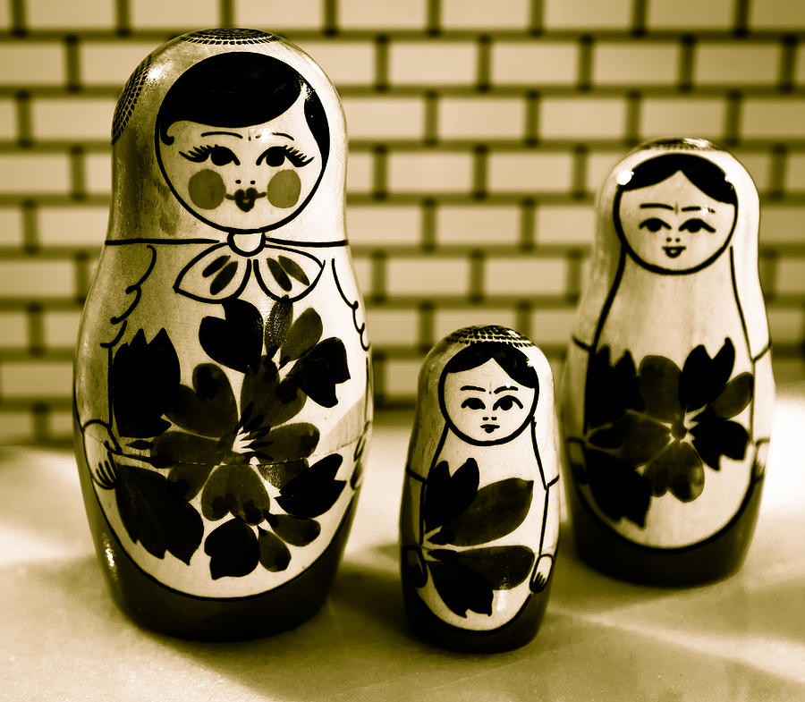 Nesting Dolls Photograph by Dave Hahn | Fine Art America