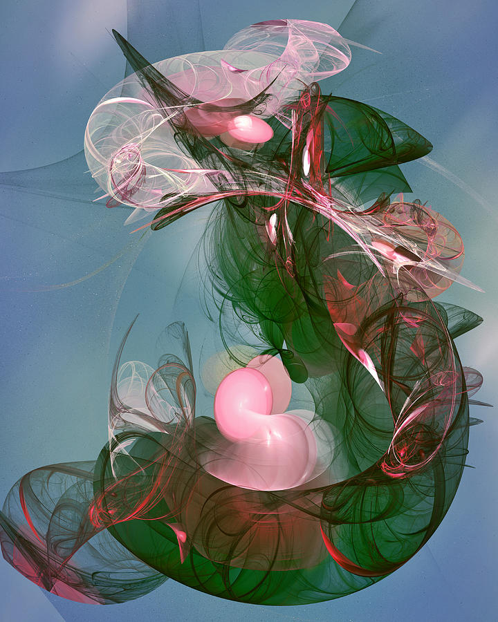 Nestlings Digital Art by Mary Almond