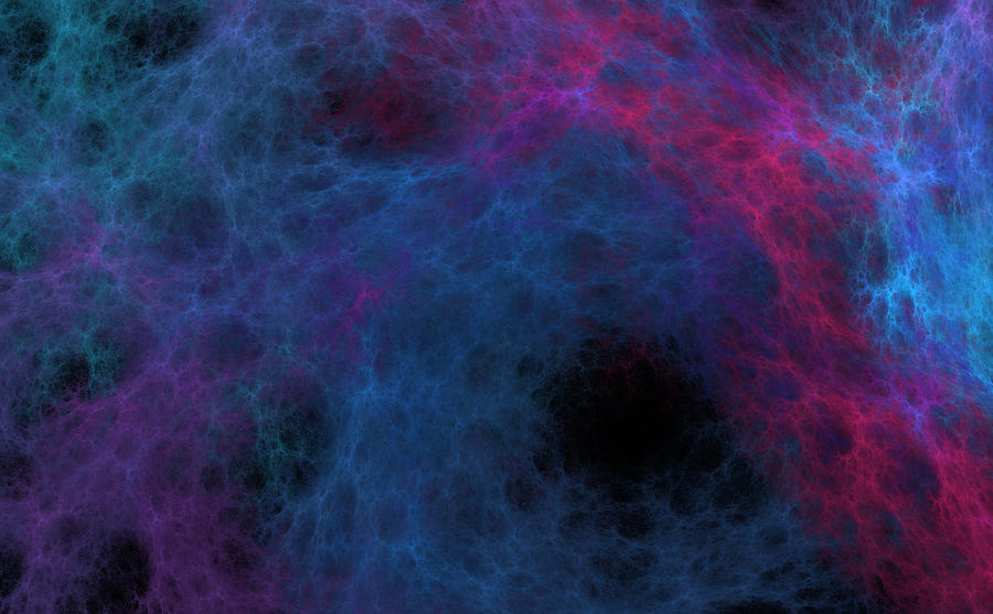 Abstract Digital Art - Neurons Get Smoky by Brainwave Pictures