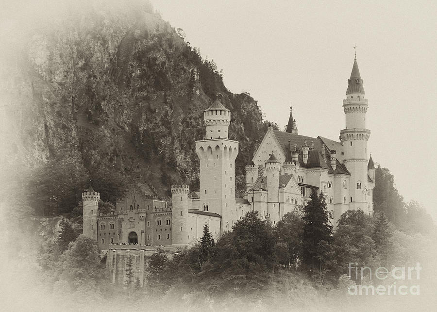 Neuschwanstein castle 15 Photograph by Rudi Prott