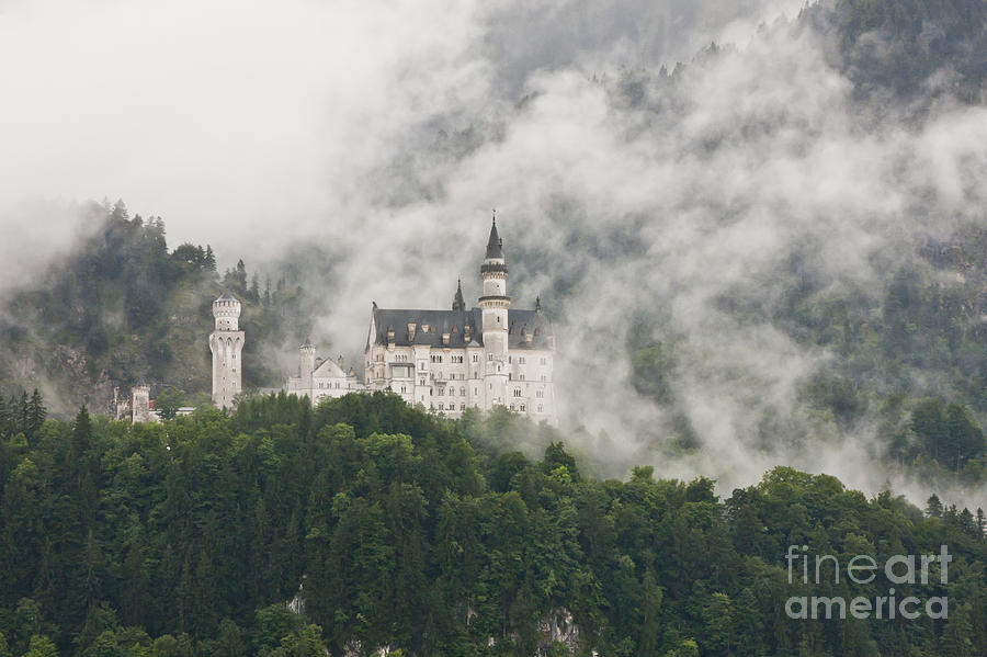 Munich Movie Photograph - Neuschwanstein Castle II by F Innes - Finesse Fine Art