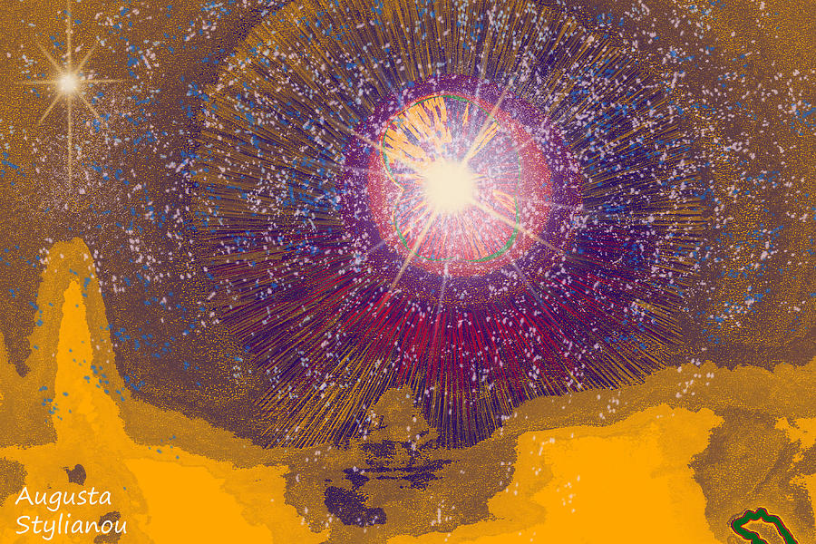 Neutrino Radiation Digital Art by Augusta Stylianou