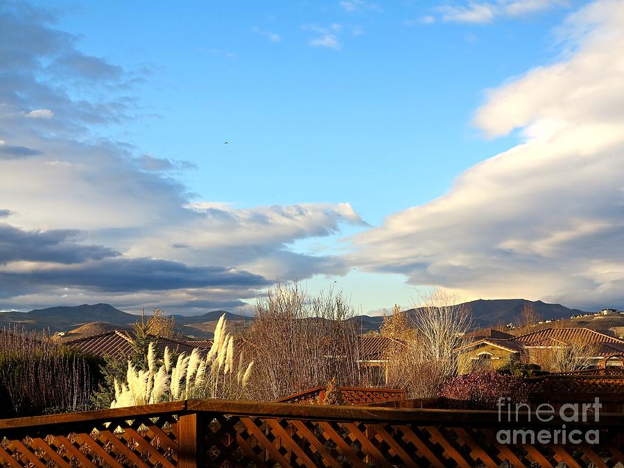 Nevada Clouds and Beauty Photograph by Phyllis Kaltenbach