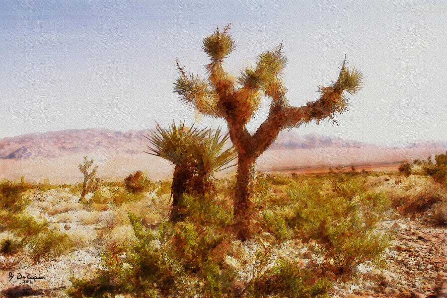 Nevada Desert Photograph by Gary De Capua
