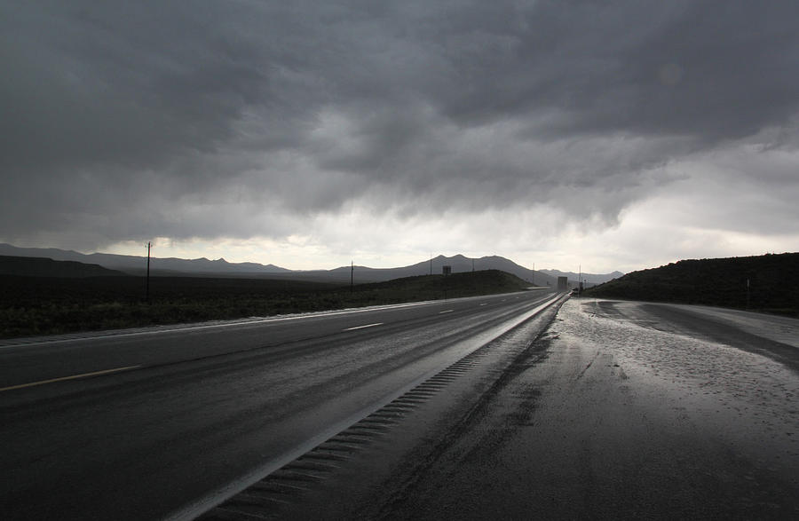 Nevada Highway  Photograph by Ross Lewis