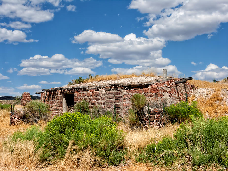 Nevada Ruin Photograph by Kathleen Bishop