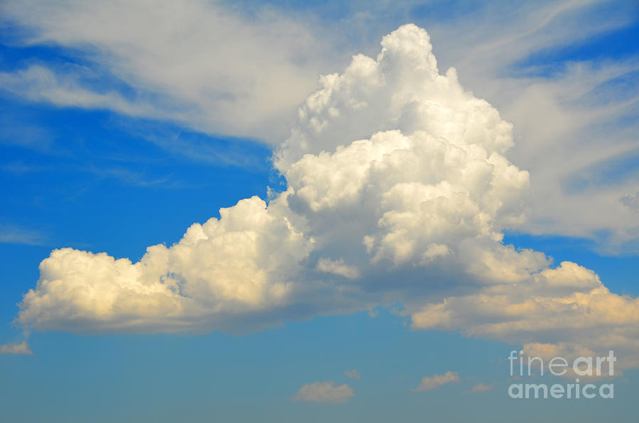 Nevada Thunder Cloud 1 Photograph by Debra Thompson