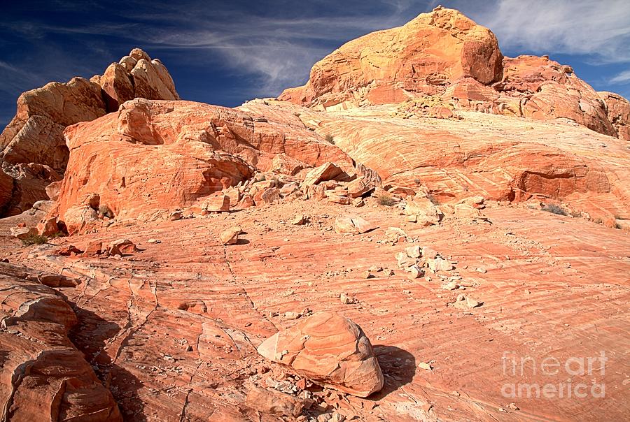Nevada Colorful Rugged Landscape Photograph by Adam Jewell