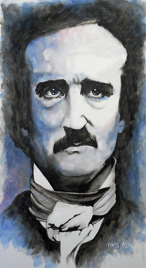 Never More - Poe Painting by William Walts