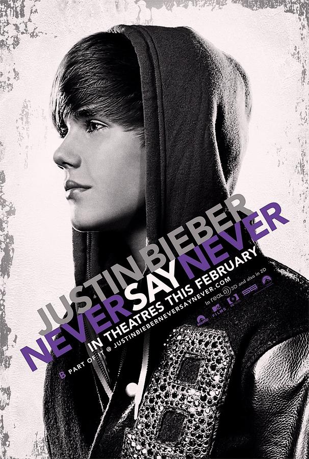 Justin Bieber Photograph - Never Say Never 2 by Movie Poster Prints