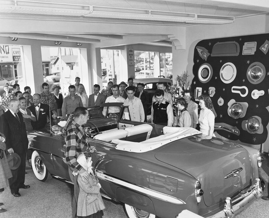 New 1953 Chevrolet Convertible Photograph by Underwood Archives