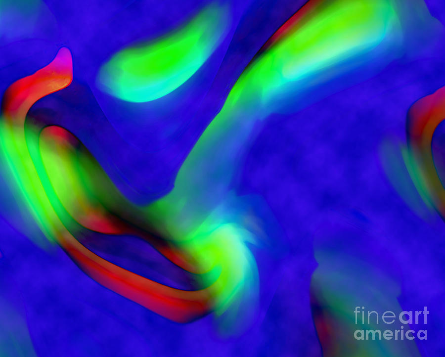 Abstract Digital Art - New Art Two by Gayle Price Thomas