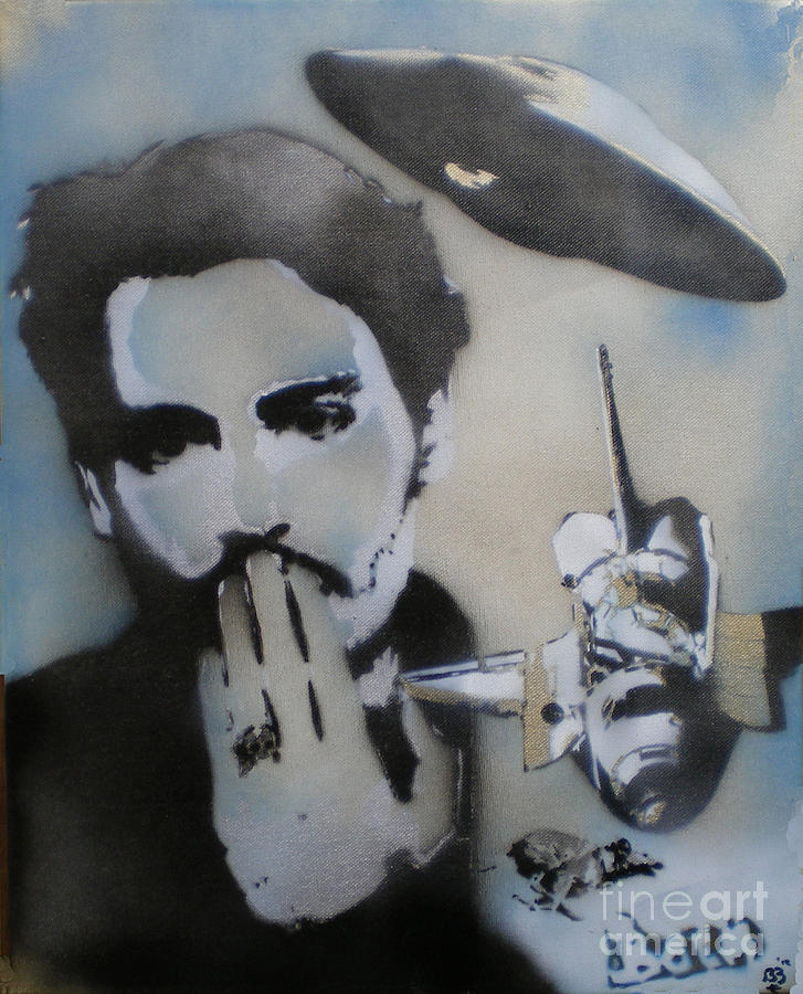 Johnny Depp Painting - New by Barry Boom